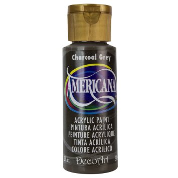 Americana Acrylic Paint - Charcoal Grey
